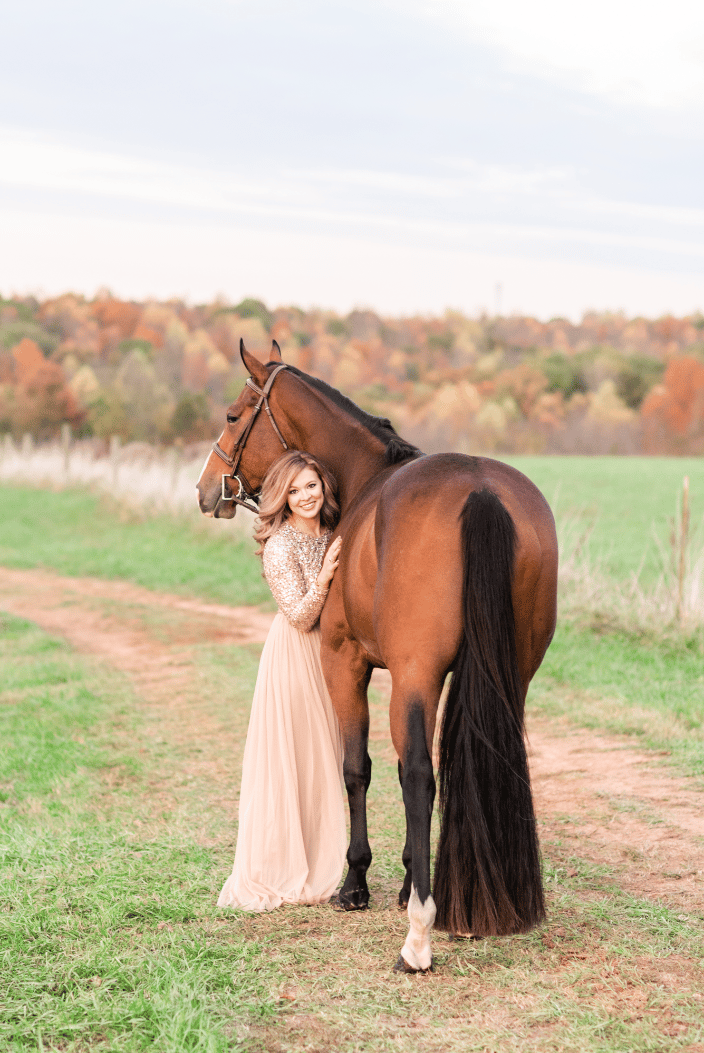 Girl and her horse