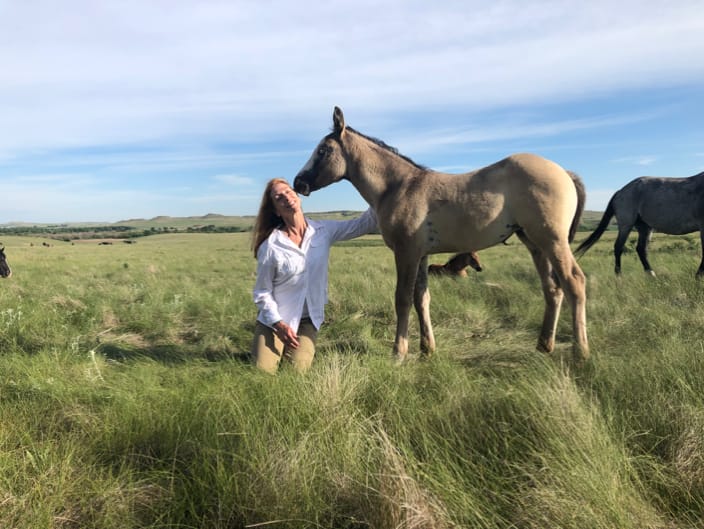 Whispering with Wild Mustangs
