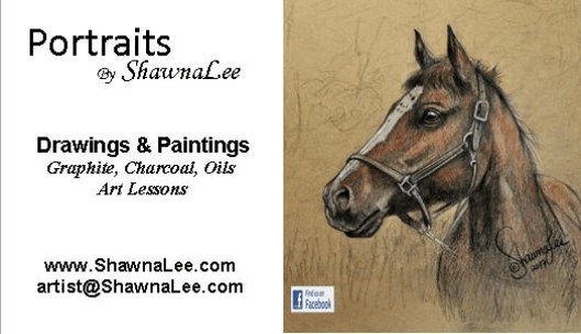 Horses too! Charcoal with pastel.