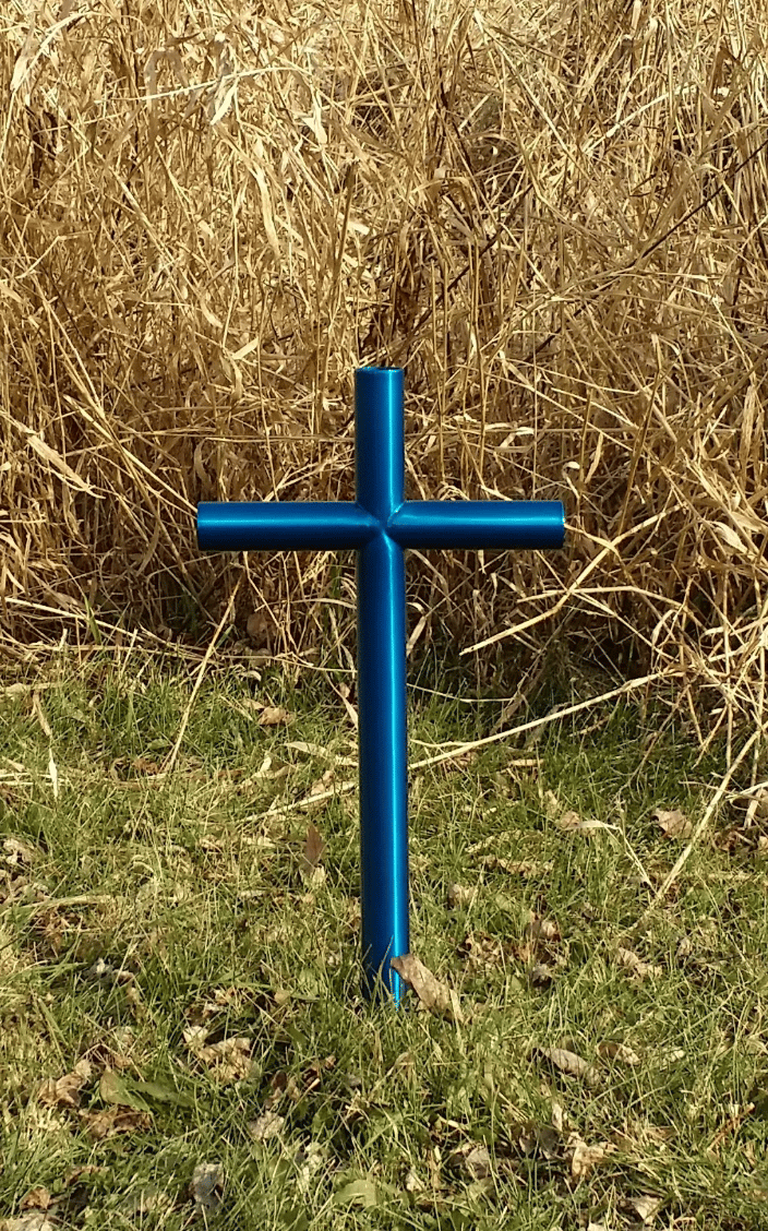 Blue Cat Memorial Cross