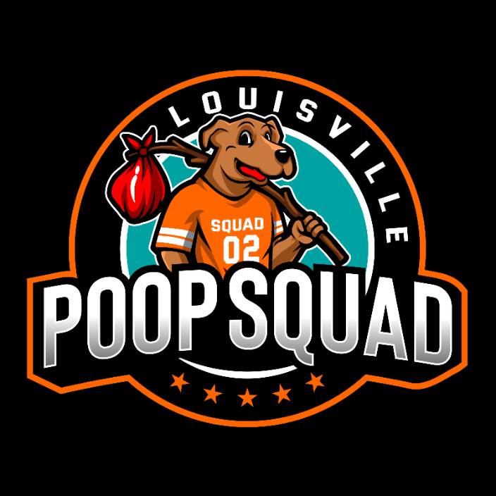 Poop Squad Pet Waste Removal Logo